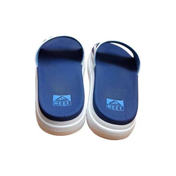 Reef Cushion Bondi Bay Bluestone Slide Sandal Women's Size 9 Beach Boat Summer - Picture 8 of 12